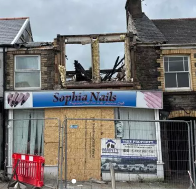 Aftermath of the 2024 fire