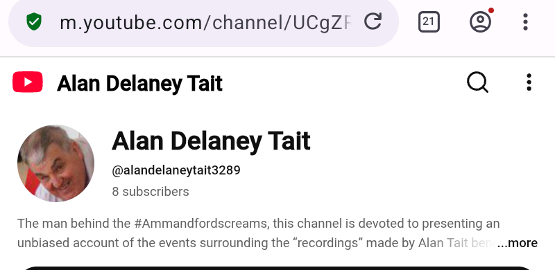 Alan Delaney Tait fake identity