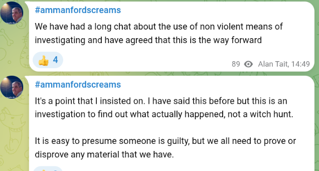 Peaceful protest image