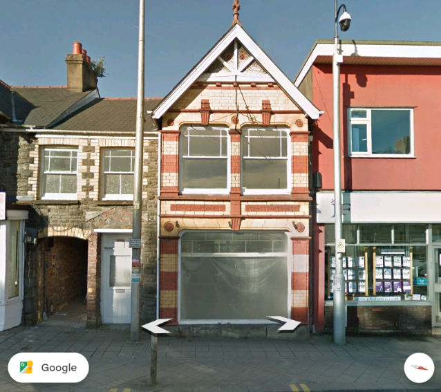 Window with plastic sheet in 2019